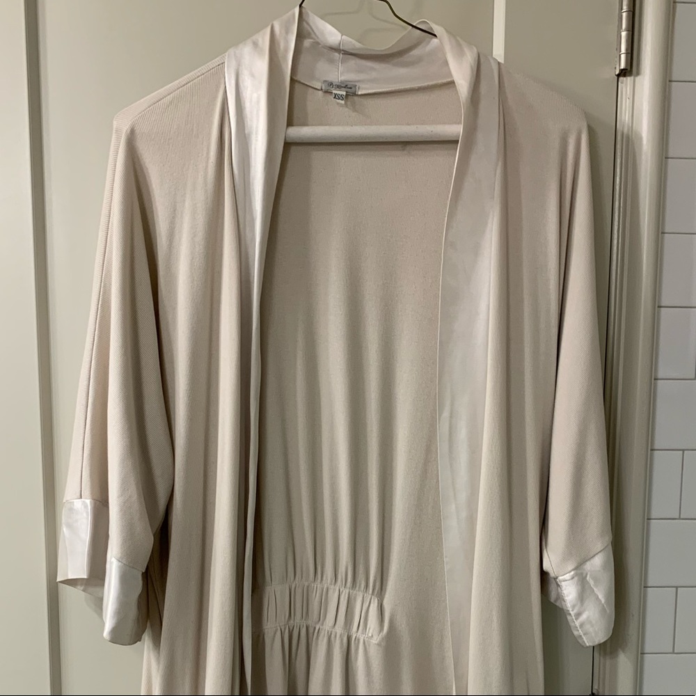 PJ Harlow gray robe